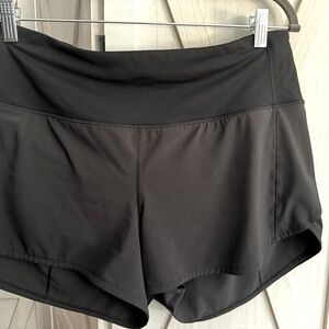 Lululemon shorts size 10 lined, black